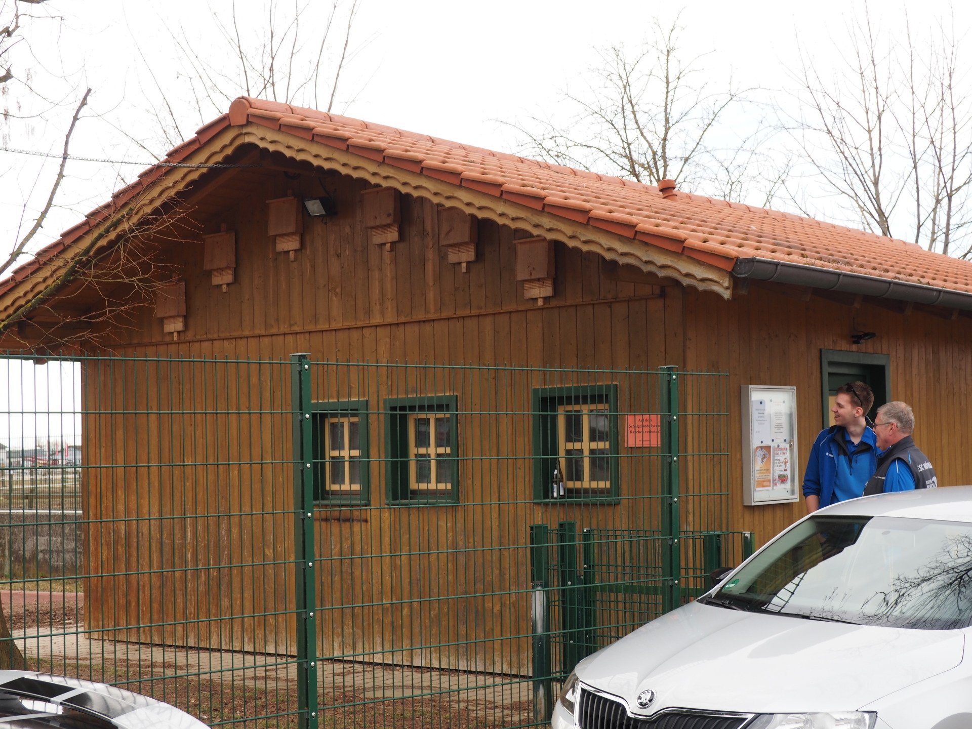 Vereinsheim Aussenansicht